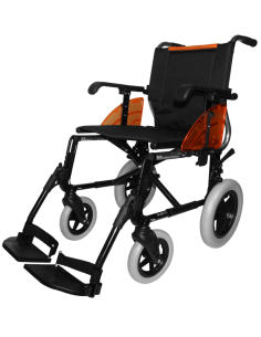 Silla de ruedas plegable FORTA Line | con ruedas traseras...