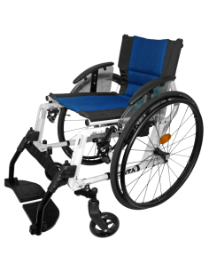 Silla de ruedas activa ultraligera de aluminio plegable |... 2