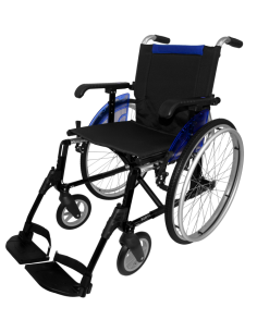 Silla de ruedas plegable FORTA Line | ruedas traseras de...