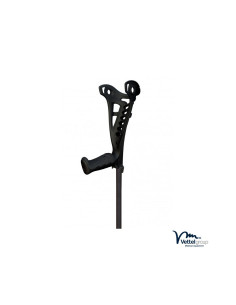 Muletas plegables con empuñadura ultra-suave acolchada |... 2