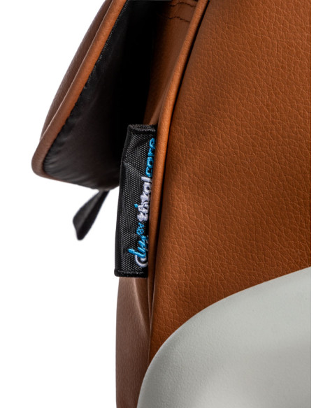 Andador Premium de aluminio ultraligero plegable y regulable, respaldo y asiento | Magnum Pro | Blanco o Azul