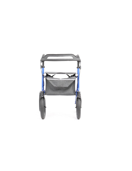 Rollator todoterreno de ruedas neumáticas con frenos en maneta | Mieres Cymam