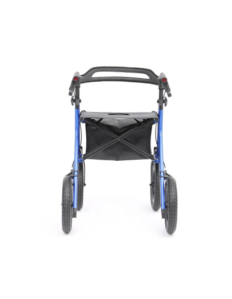 Rollator todoterreno de ruedas neumáticas con frenos en maneta | Mieres Cymam