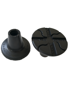 Contera de playa para bastones diámetro 22