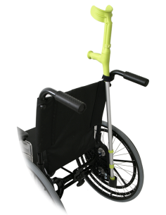 Soporte doble para bastones para silla de ruedas FORTA