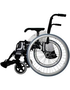 Silla de ruedas Basic con ruedas traseras de 60 cm 2