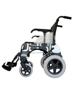 Silla de ruedas Basic con ruedas traseras de 30 cm