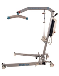 Grúa de elevación plegable Práctika con arnés incluido