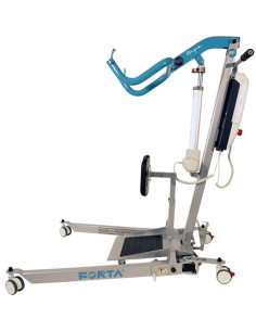 Grúa de bipedestación plegable con arnés incluido