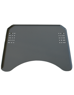 Mesa de aluminio para sillas de ruedas