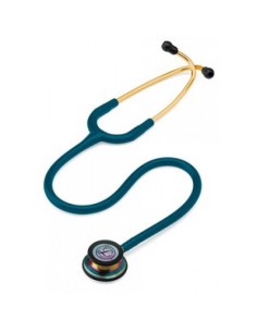 Fonendoscopio 3M Littmann™ Classic III | Azul Caribe | campana arcoiris