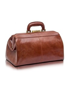 Maletín médico de piel compacto tradicional | Elite Bags