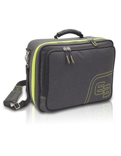 Maletín de asistencia domiciliaria de gran capacidad Gris-Lima | URB&GO de Elite Bags