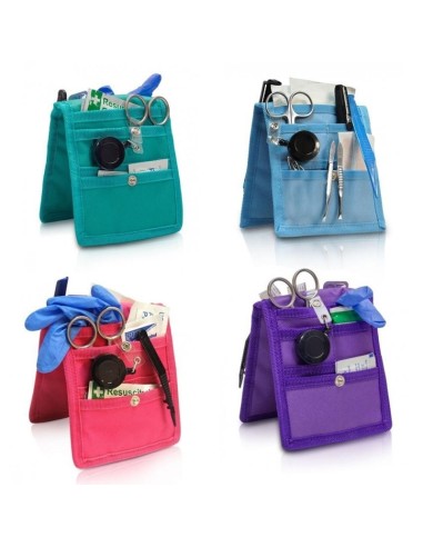 Pack 4 Organizadores de enfermería para bata y/o pijama de distintos colores | KEEN´S Elite Bags