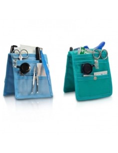 Pack 2 Organizadores de enfermería para bata y/o pijama azul y verde | KEEN´S Elite Bags