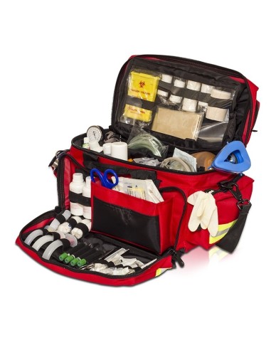 Bolsa para emergencias de gran capacidad roja