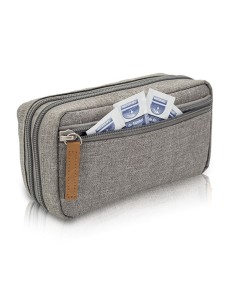 Bolsa-cartera isotérmica para diabético gris 2