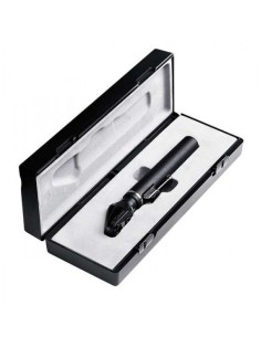Otoscopio de fibra óptica con luz fría halógena 2,5 V en estuche | Riester RI-MINI Negro