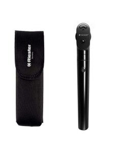 Oftalmoscopio e-scope de vacío 2,7 V en funda Negro