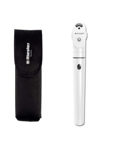 Oftalmoscopio e-scope de vacío 2,7 V en funda Blanco