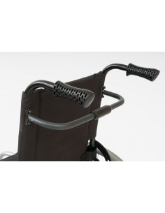 Silla de ruedas plegable con respaldo reclinable DROMOS RECLINER 600 mm (Rueda grande) 2